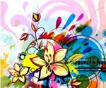 colorful floral illustration